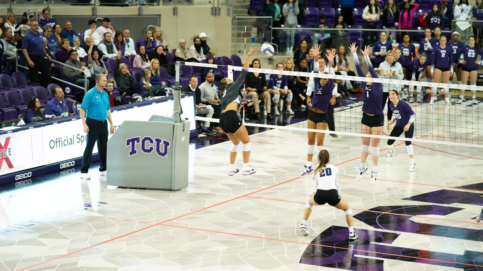 K-State Volleyball at TCU