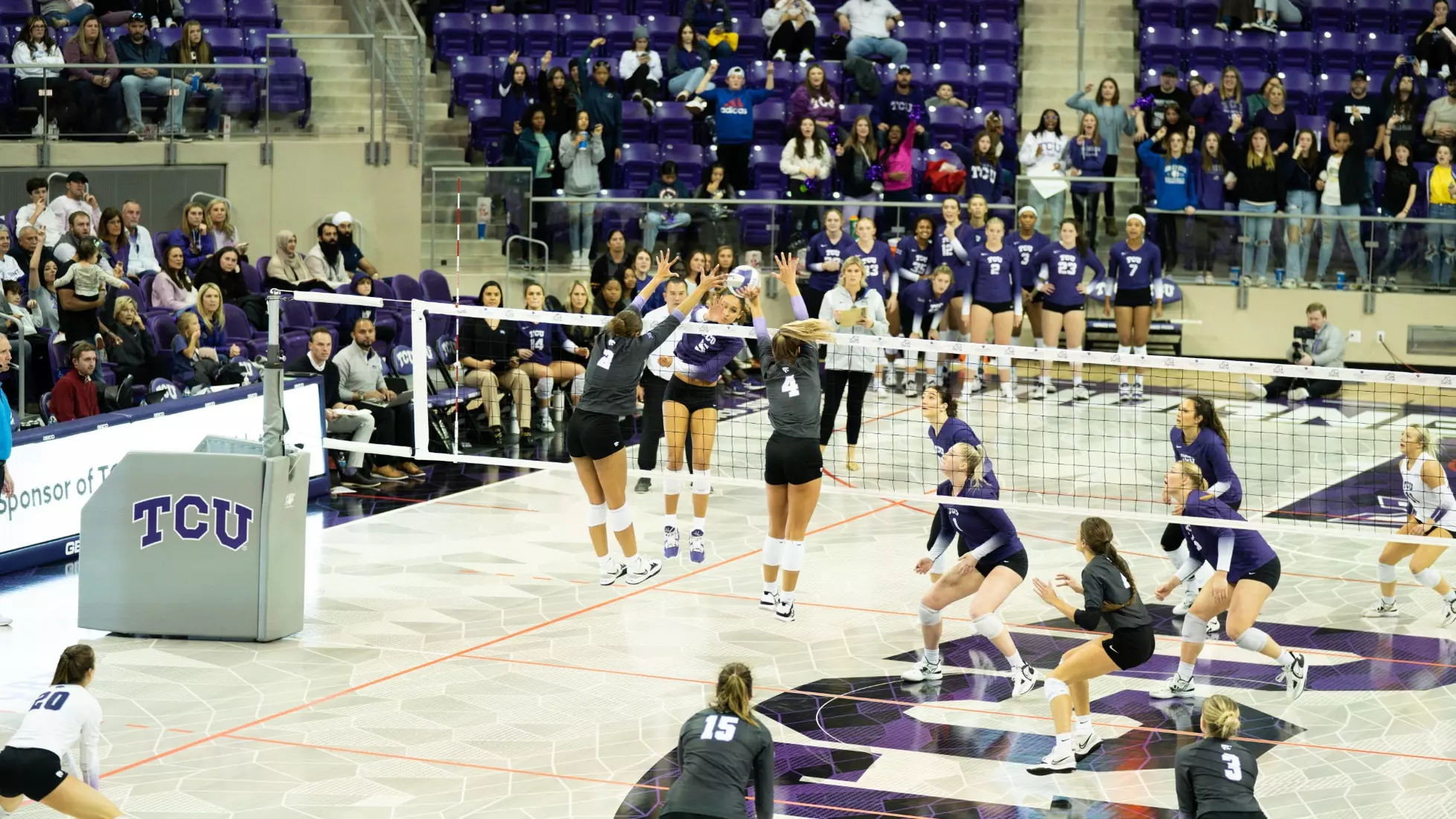 K-State Volleyball at TCU
