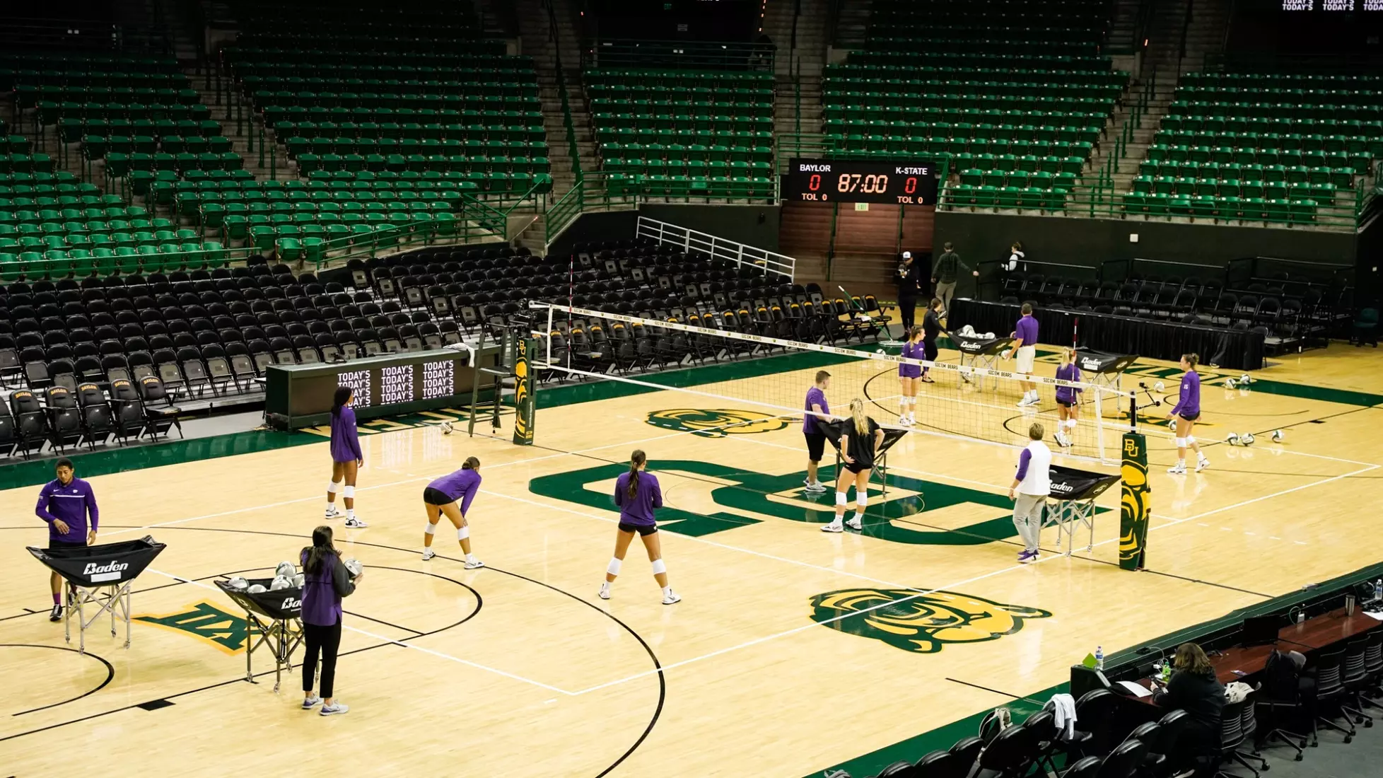 K-State VB at Baylor