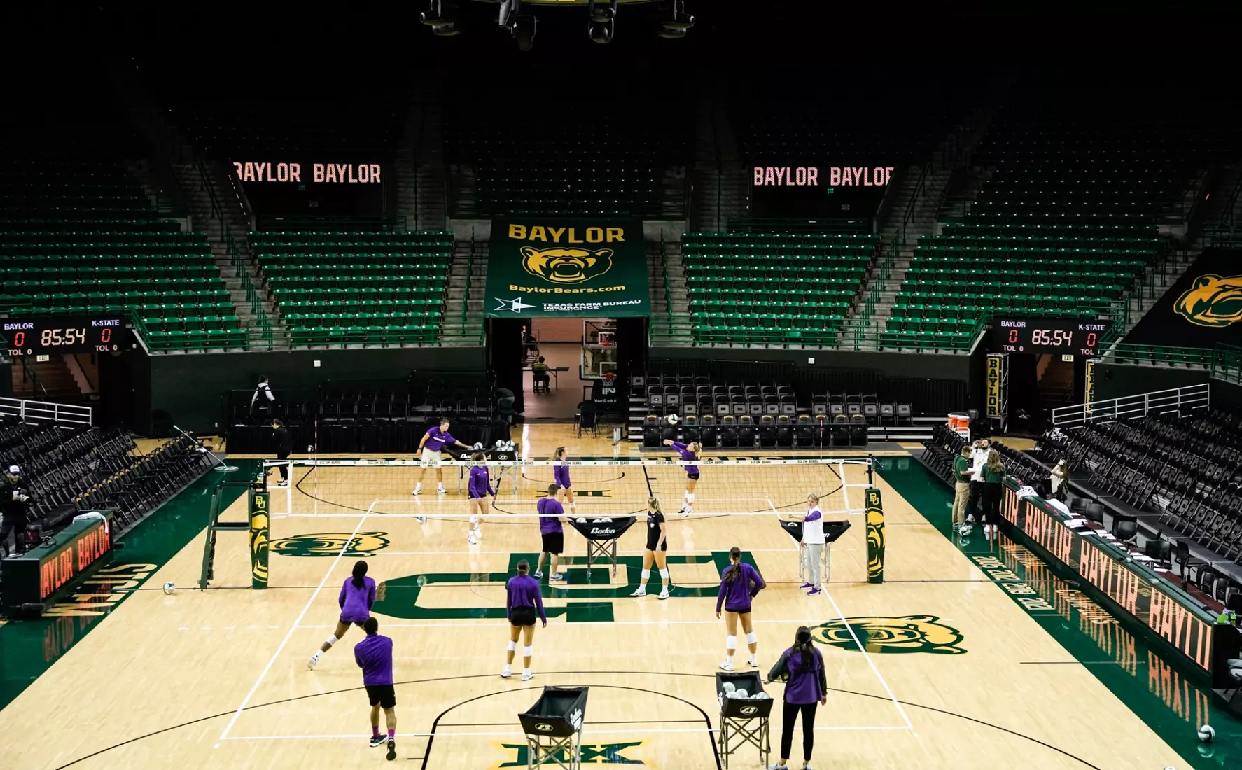 K-State VB at Baylor