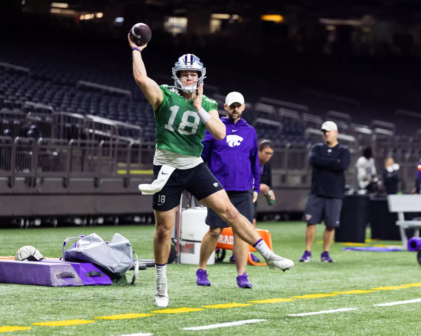 K-State FB at AllState Sugar Bowl - Day 1