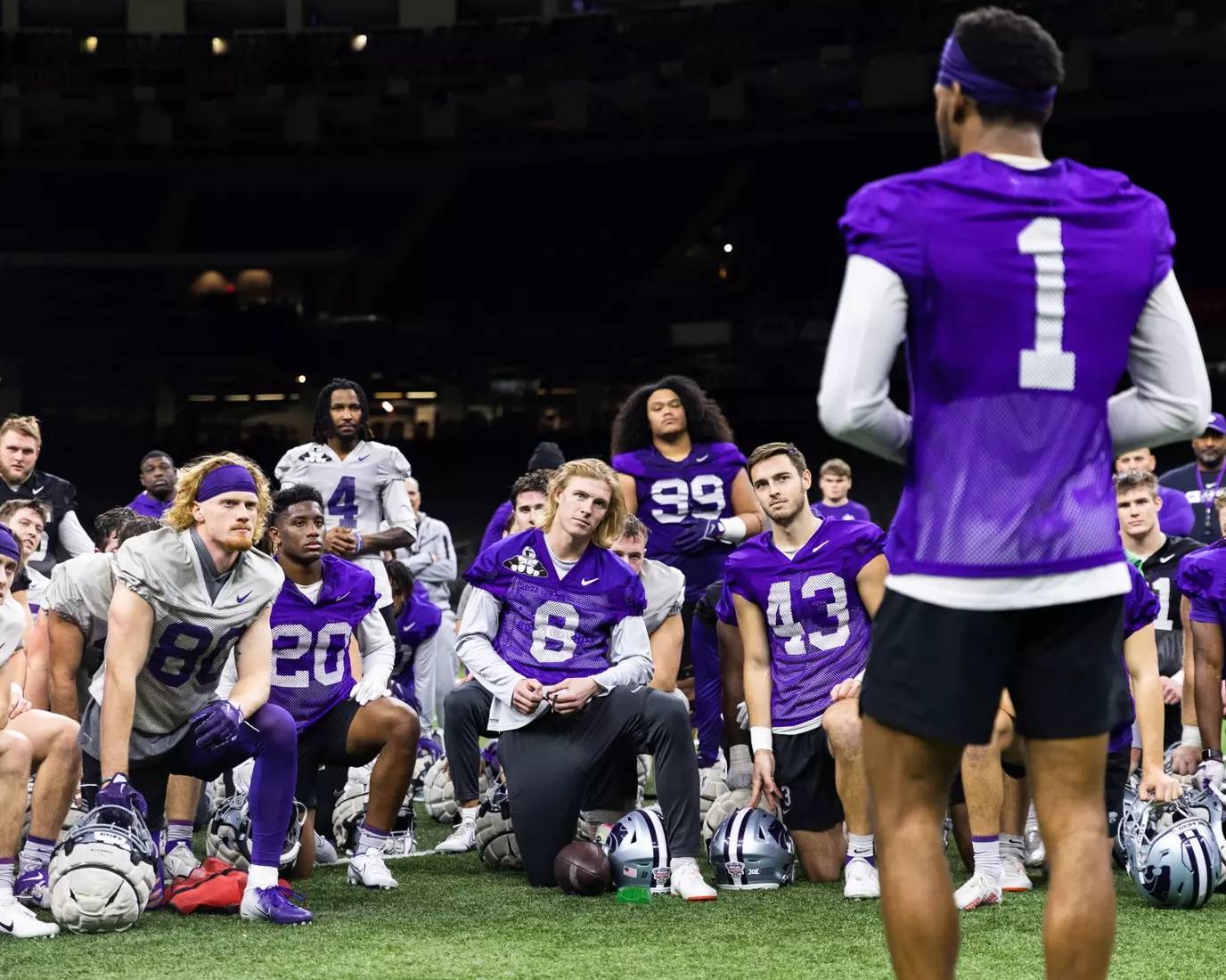 K-State FB at AllState Sugar Bowl - Day 1