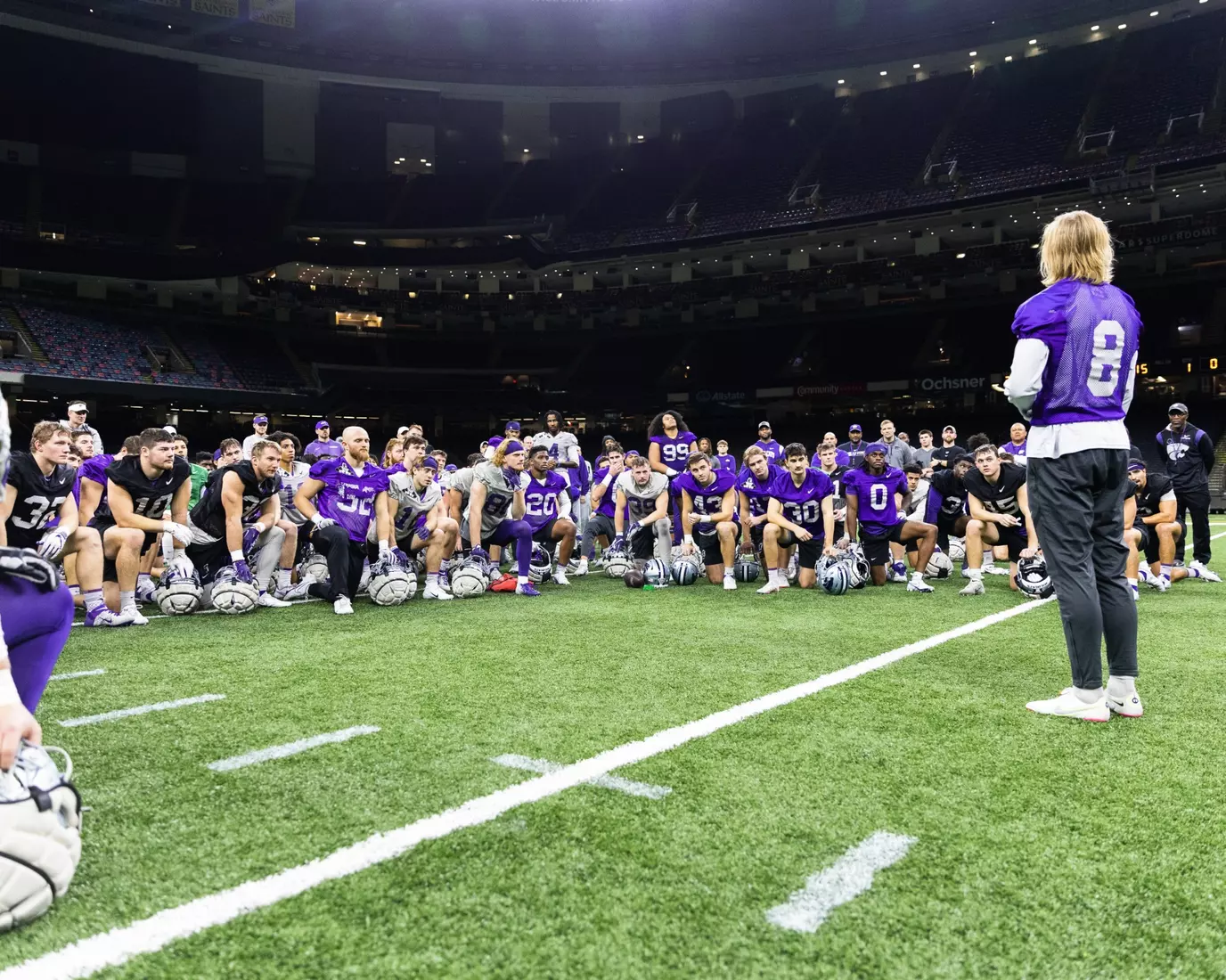K-State FB at AllState Sugar Bowl - Day 1