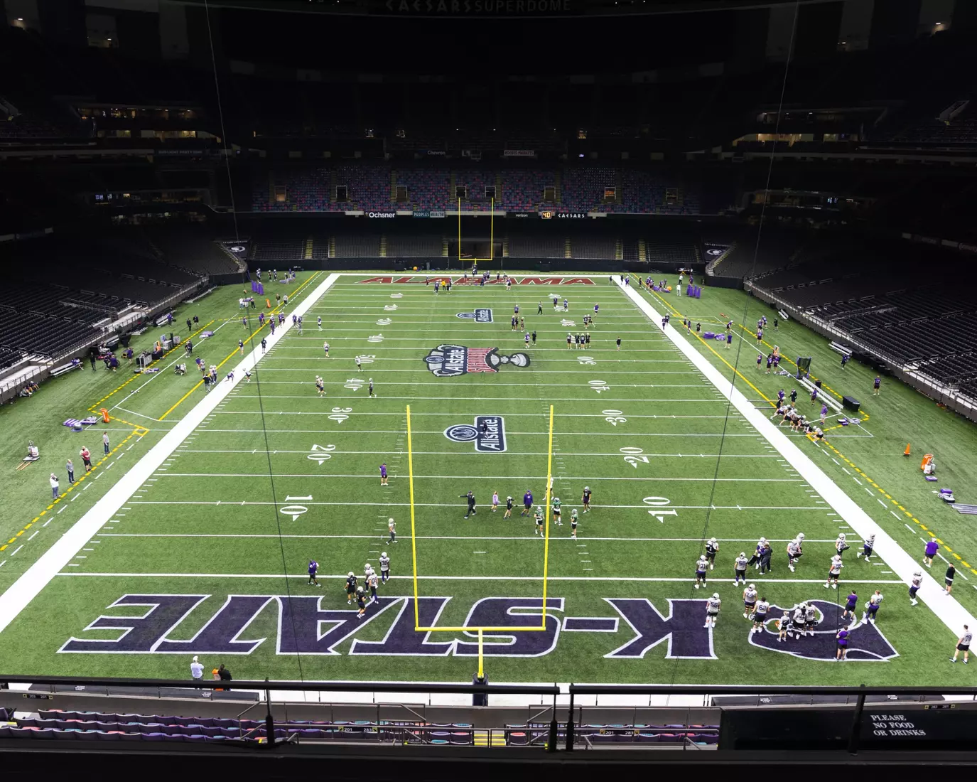 K-State FB at AllState Sugar Bowl - Day 3