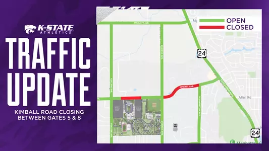 Kimball Traffic Update Graphic