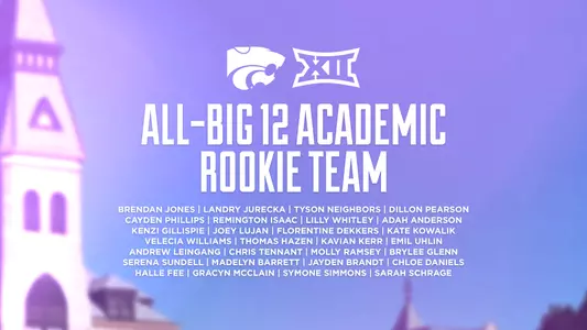 2021-22 Academic All-Big 12 Rookie Team