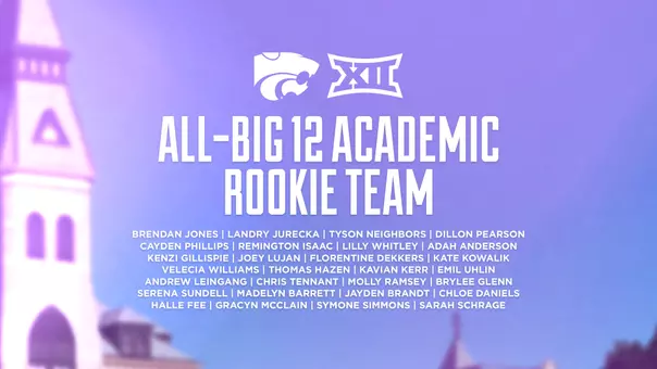 2021-22 Academic All-Big 12 Rookie Team