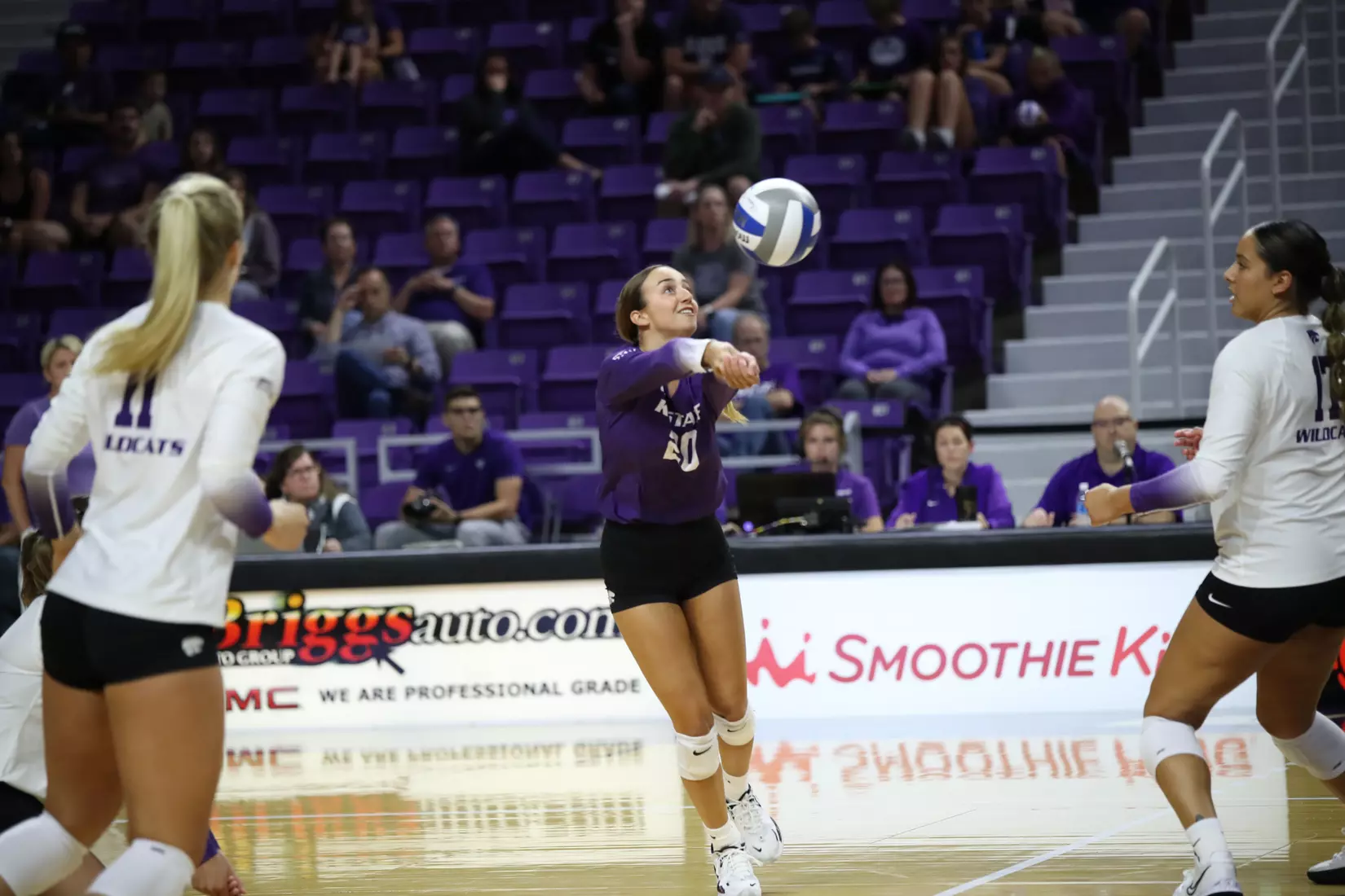 K-State volleyball vs Wayne State