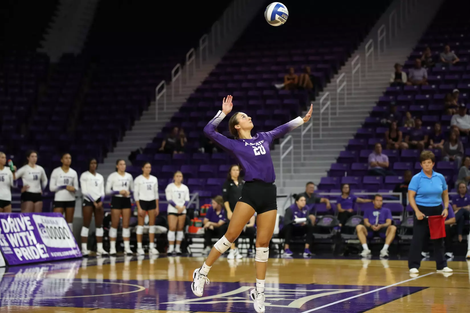 K-State volleyball vs Wayne State