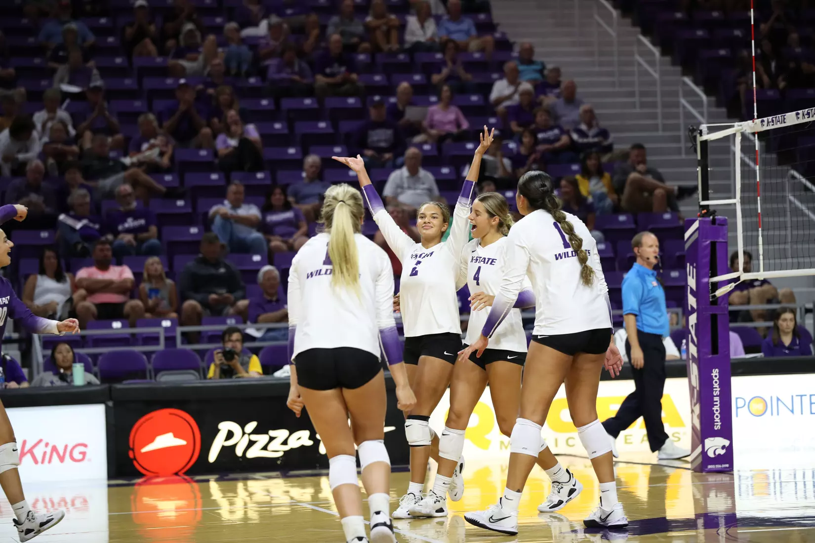 K-State volleyball vs Wayne State