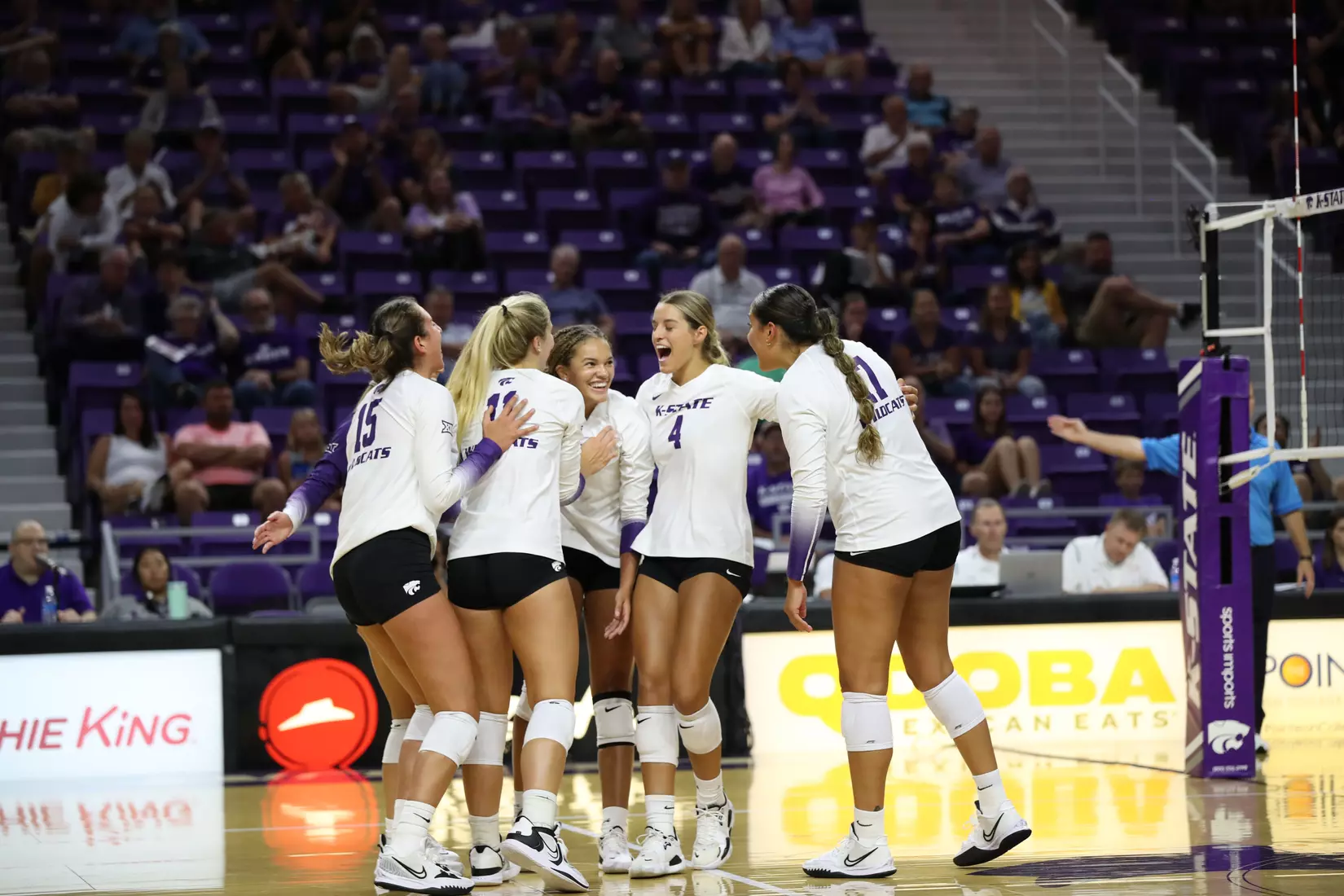K-State volleyball vs Wayne State