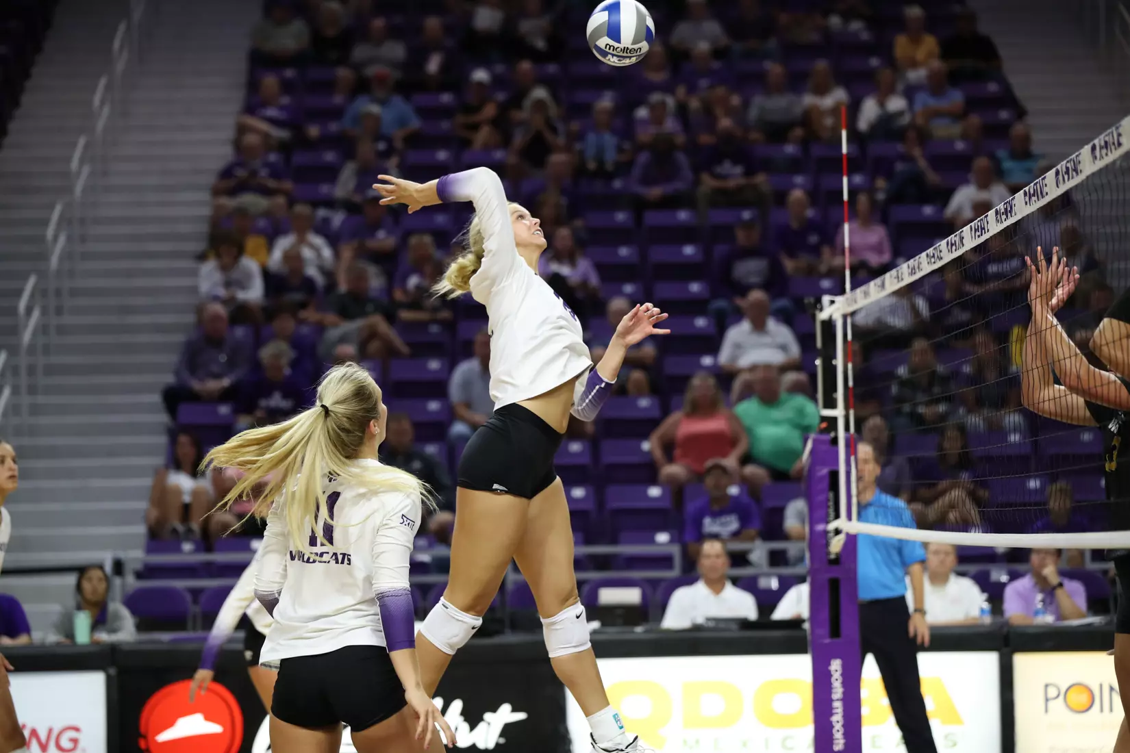 K-State volleyball vs Wayne State