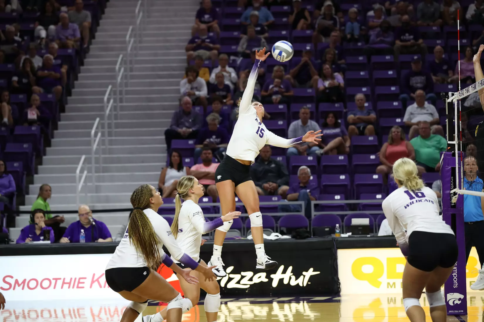 K-State volleyball vs Wayne State