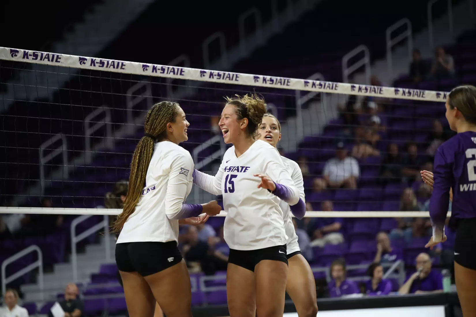 K-State volleyball vs Wayne State