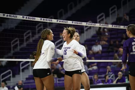 K-State volleyball vs Wayne State