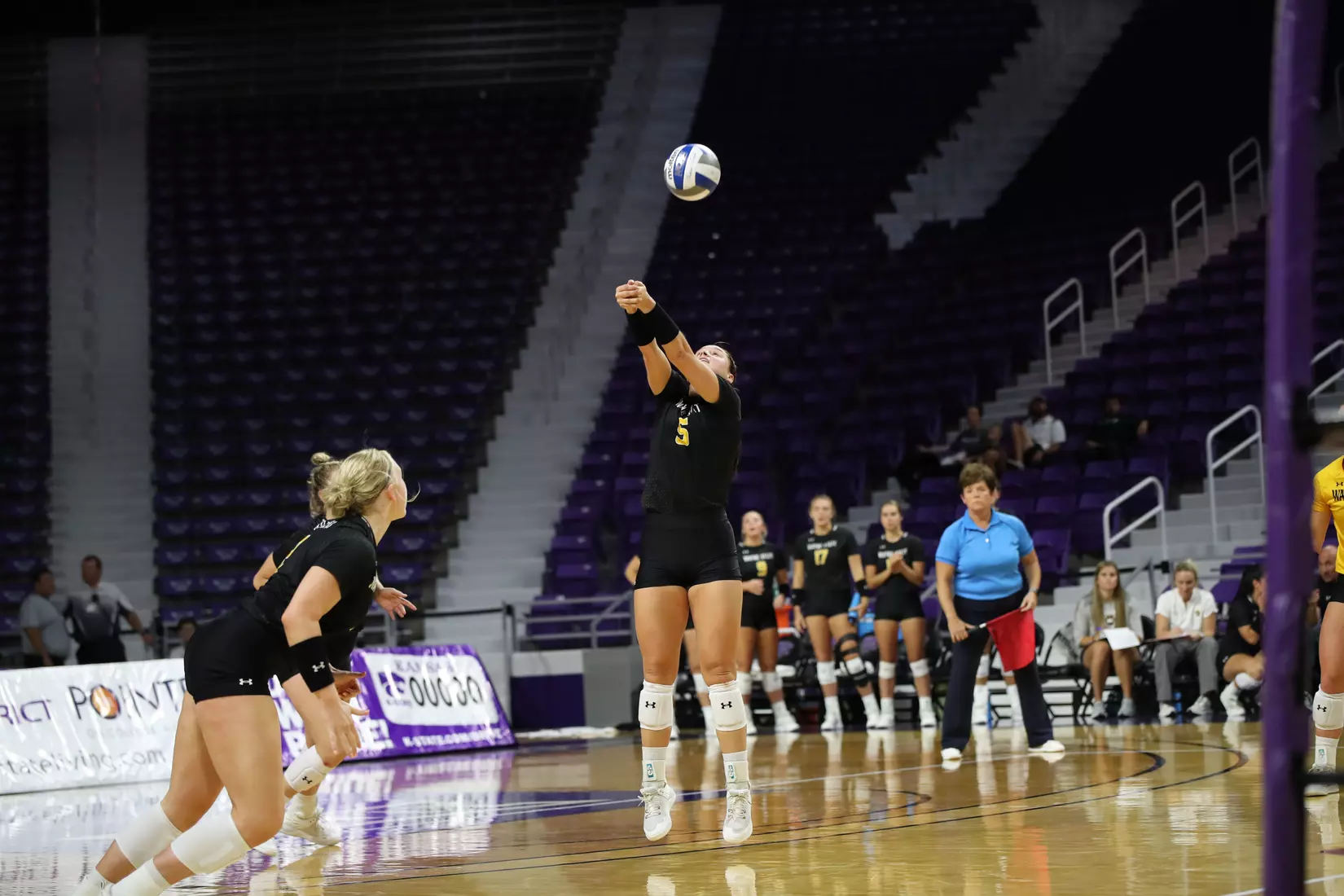 K-State volleyball vs Wayne State