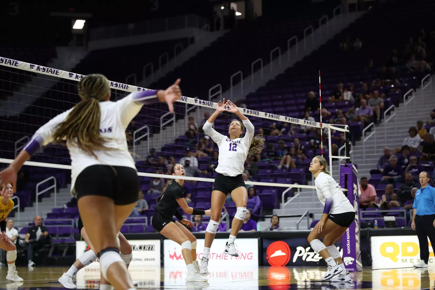 K-State volleyball vs Wayne State
