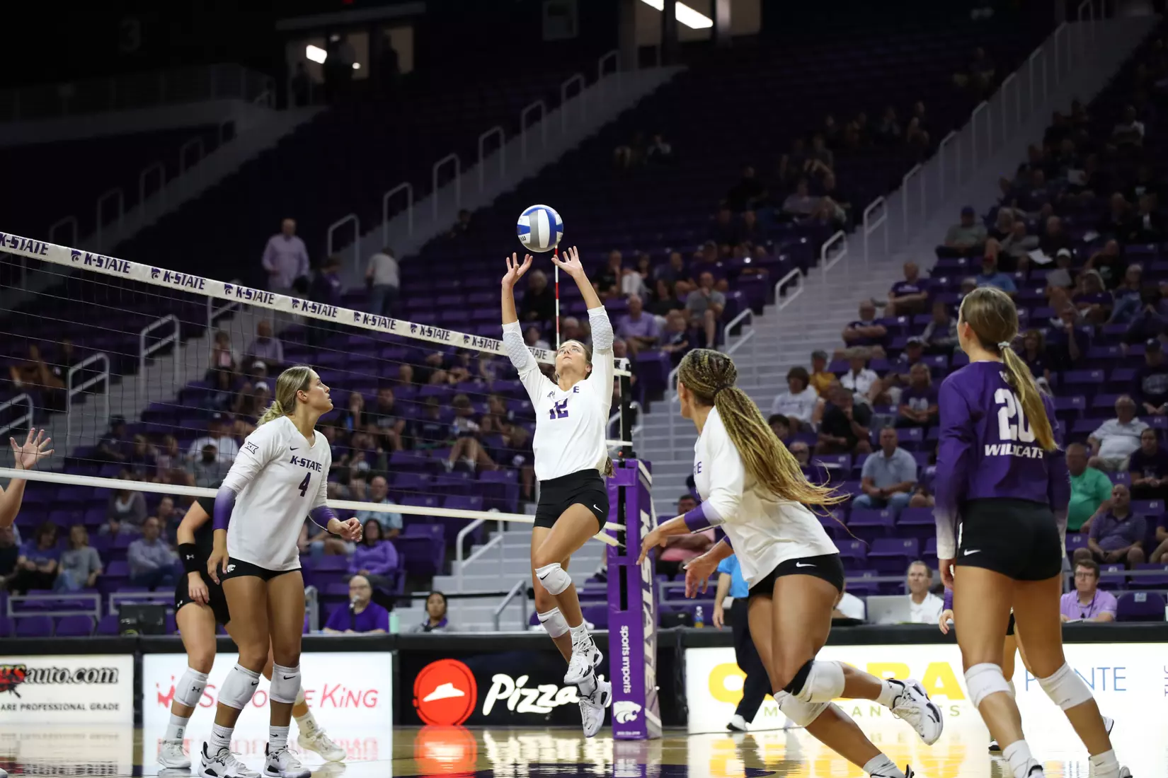 K-State volleyball vs Wayne State