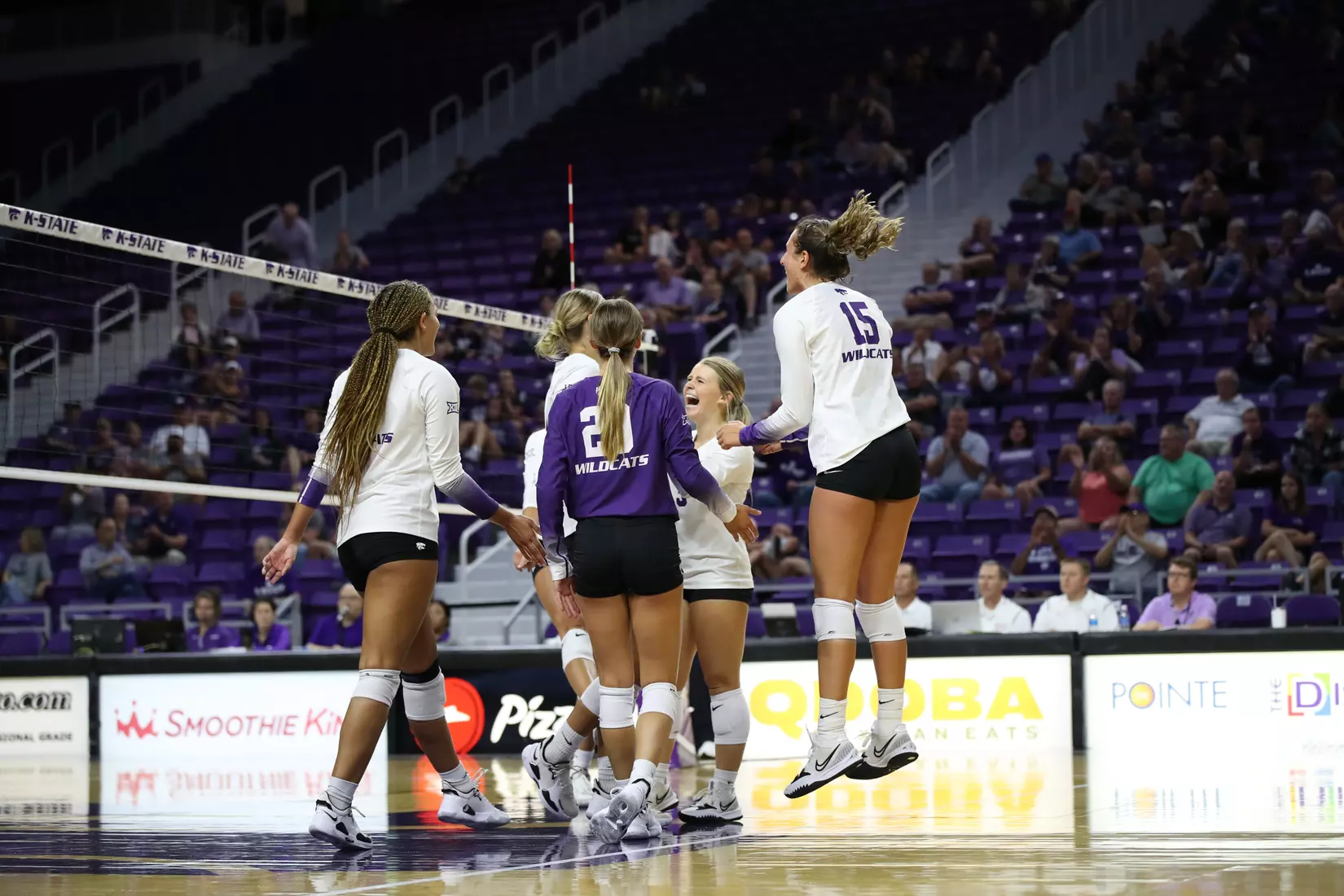 K-State volleyball vs Wayne State