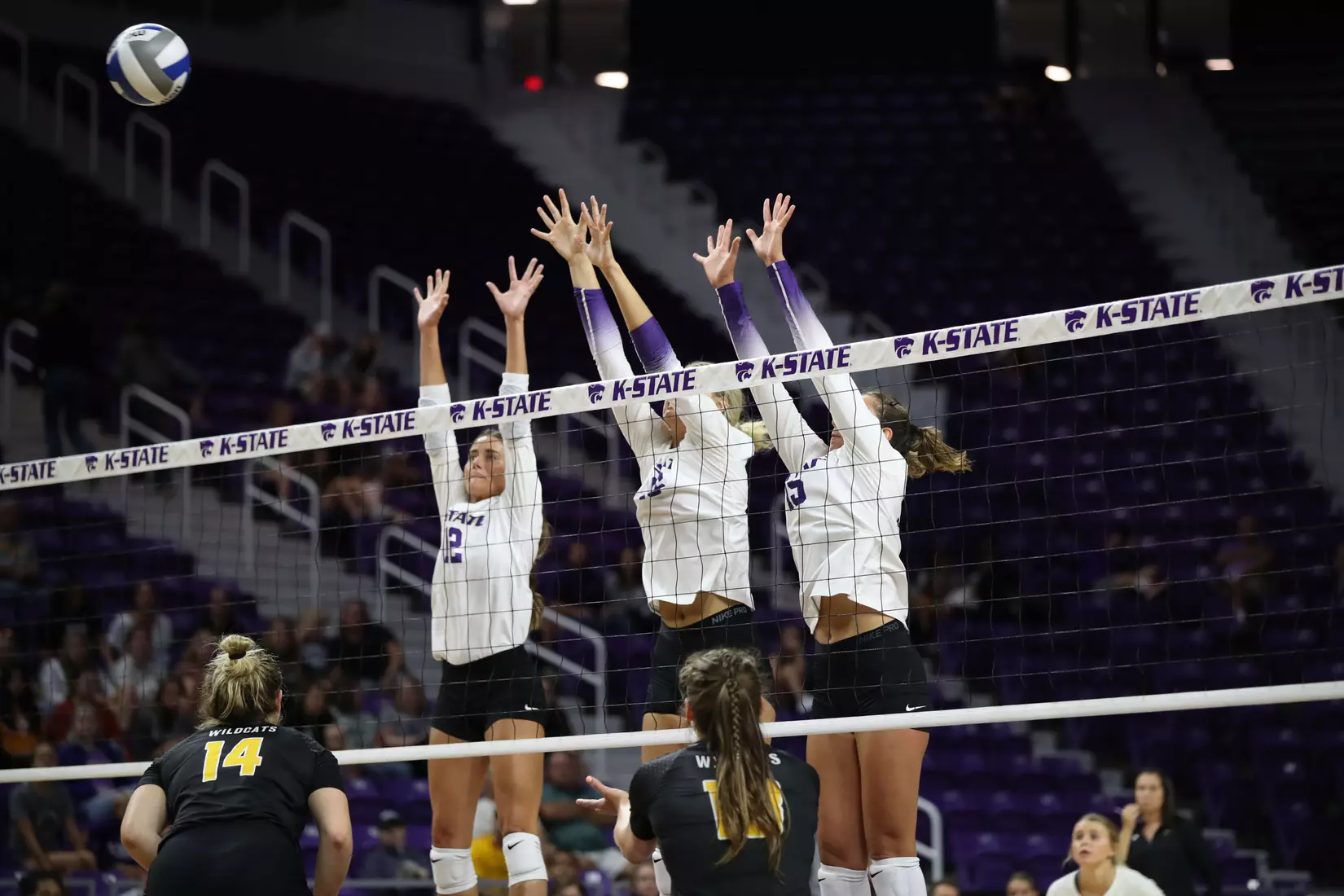 K-State volleyball vs Wayne State