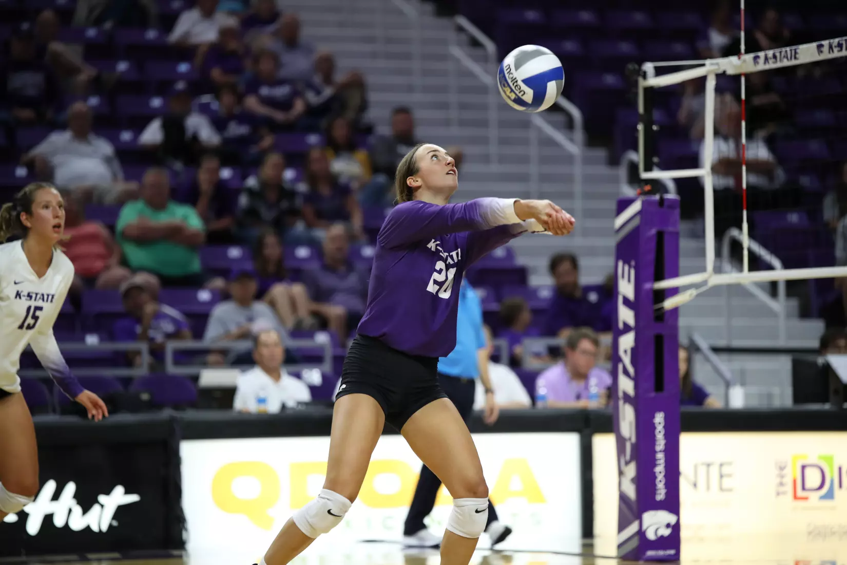 K-State volleyball vs Wayne State