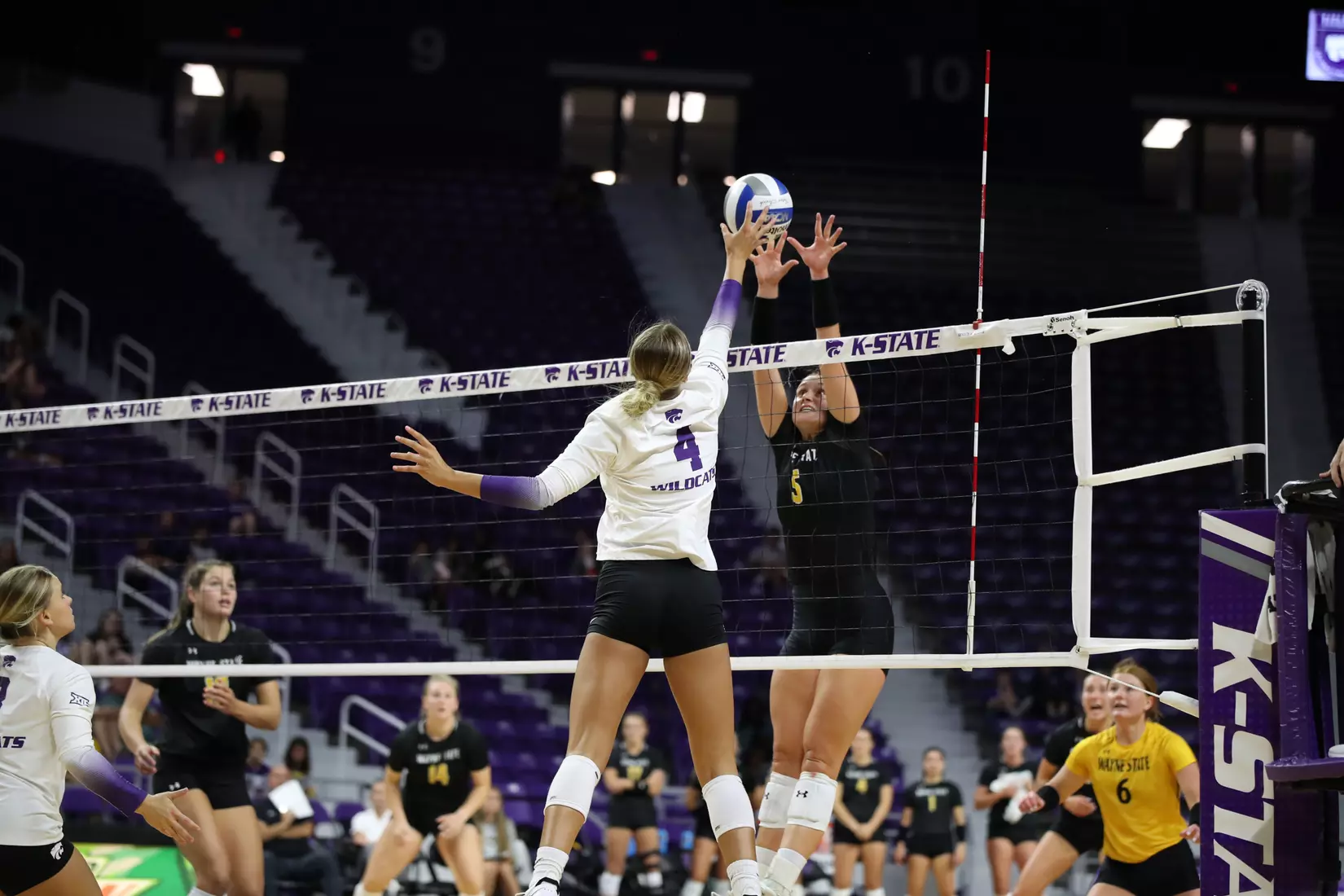 K-State volleyball vs Wayne State