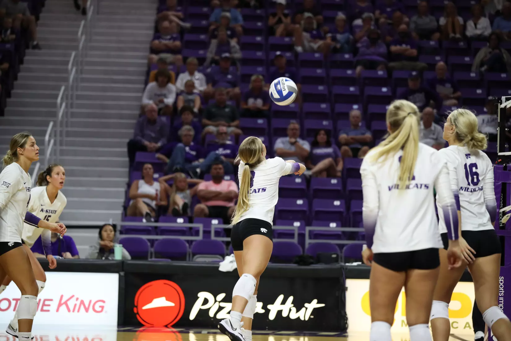 K-State volleyball vs Wayne State