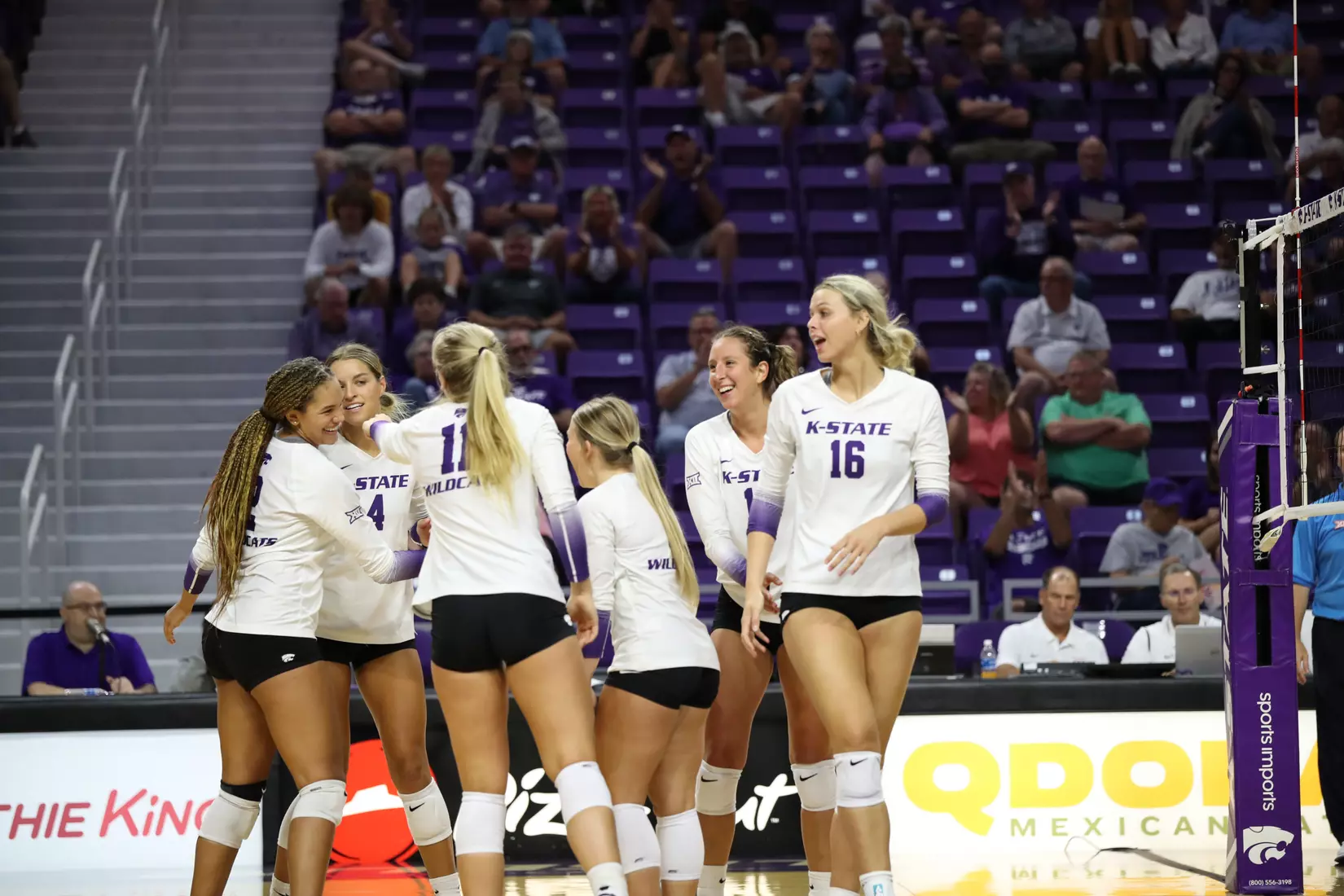 K-State volleyball vs Wayne State
