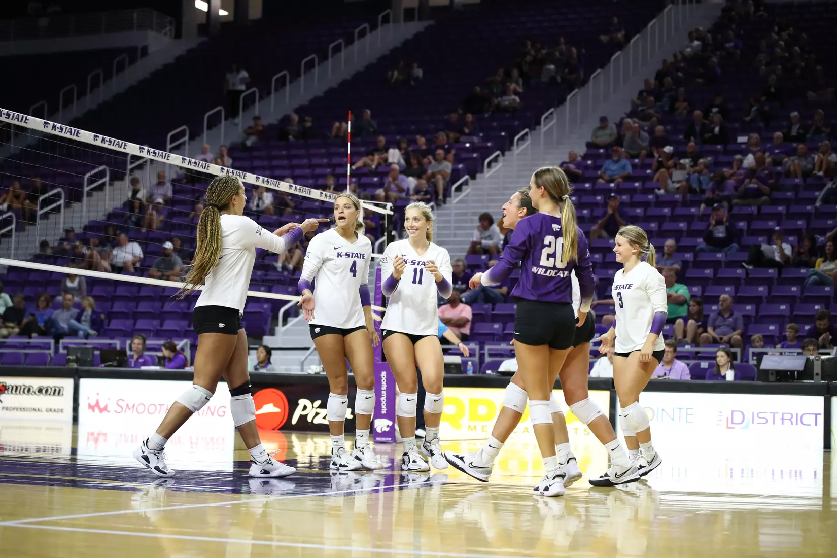 K-State volleyball vs Wayne State