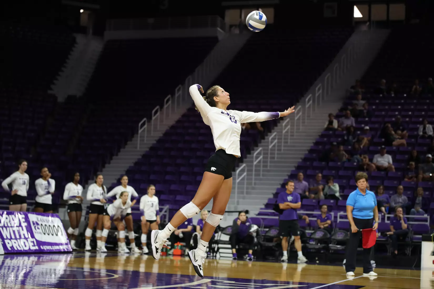 K-State volleyball vs Wayne State