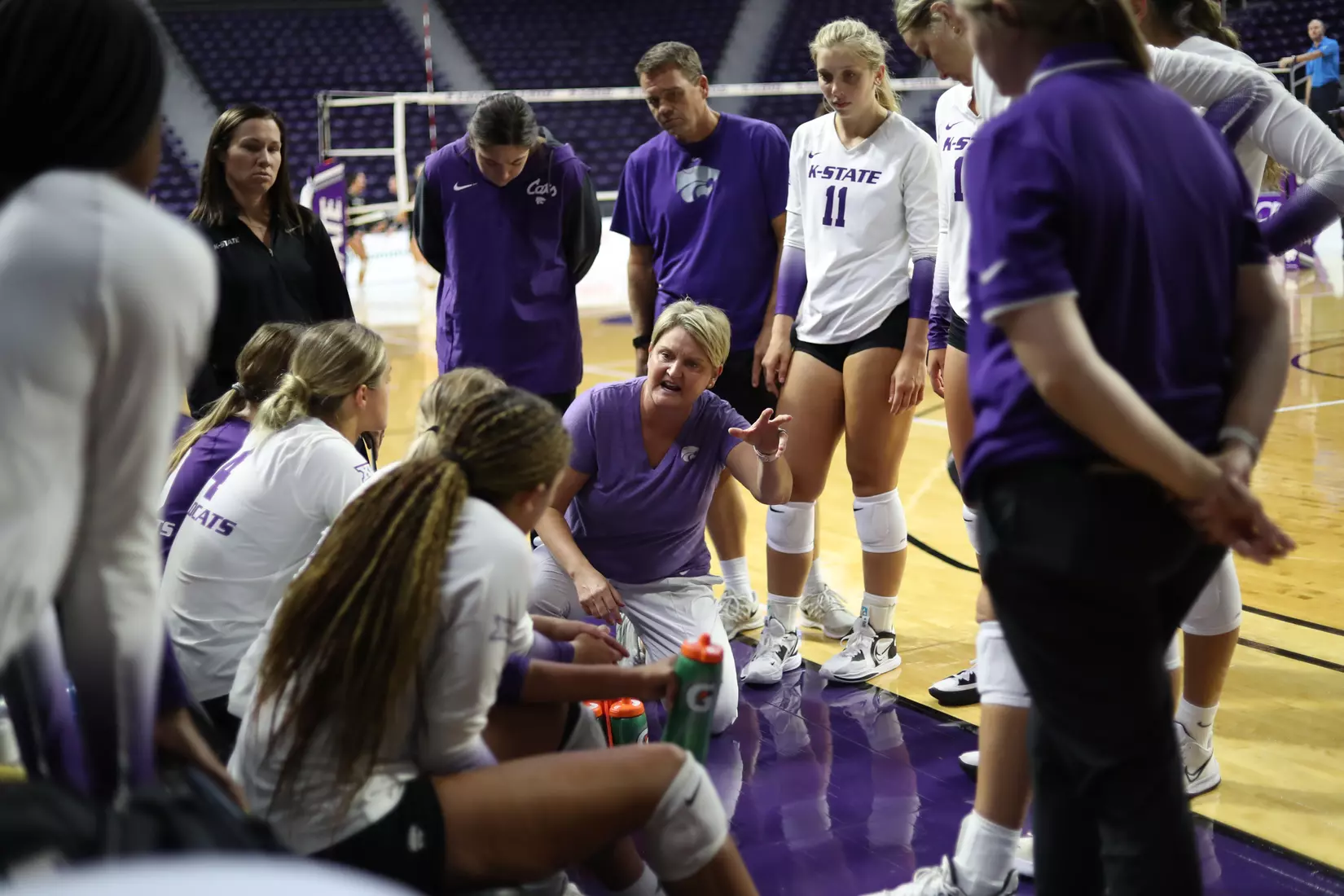 K-State volleyball vs Wayne State