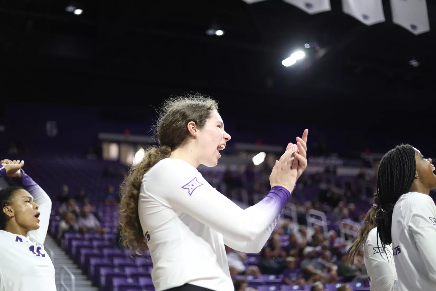 K-State volleyball vs Wayne State