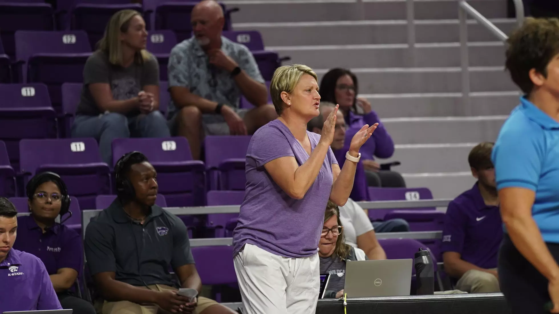 K-State volleyball vs Wayne State