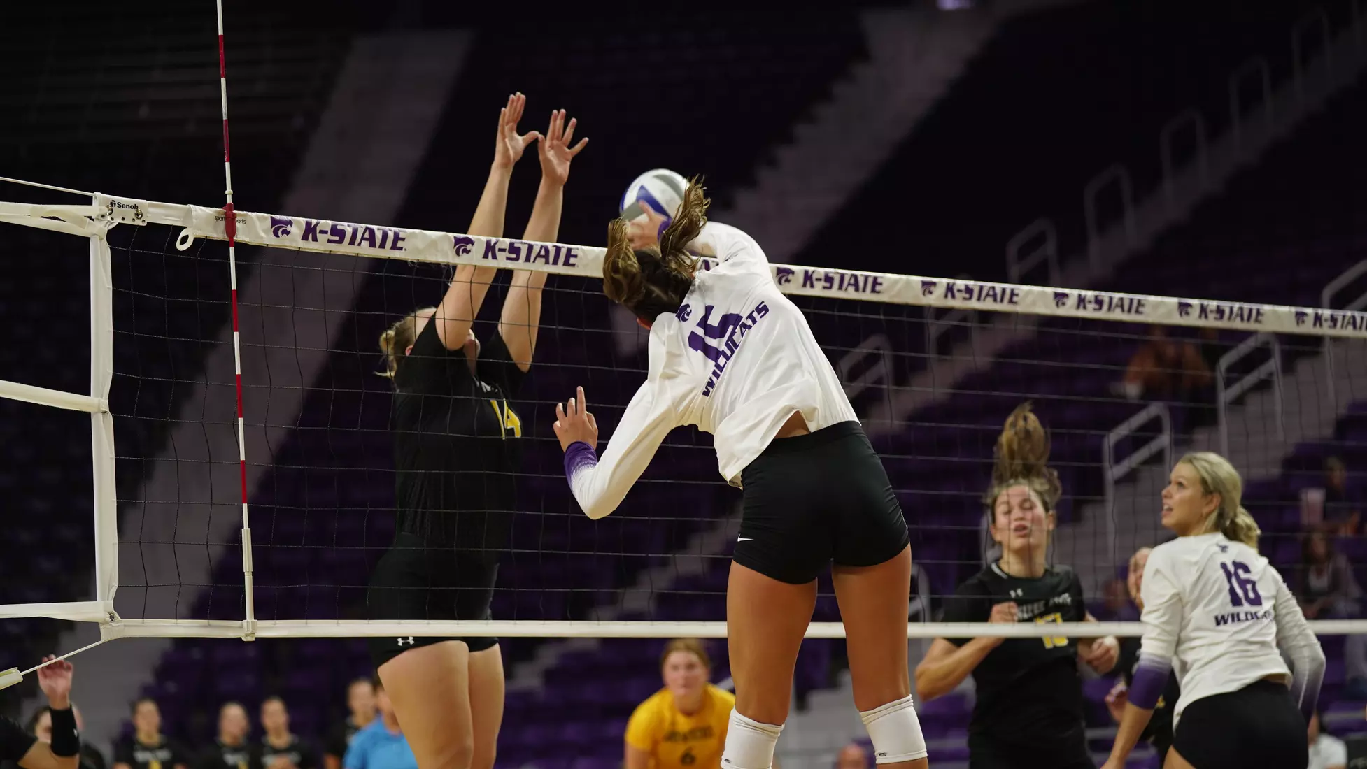 K-State volleyball vs Wayne State