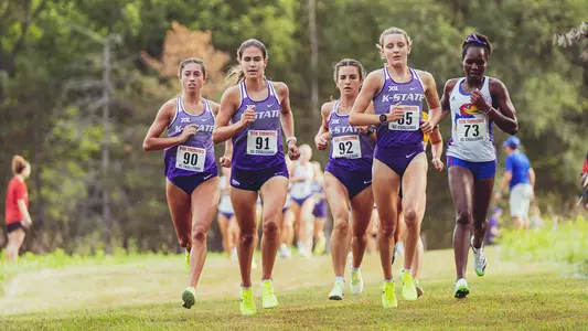 February 10, 2022, LAWRENCE, KANSAS:
K-State Cross Country competes at the 2022 Bob Timmons Invitational at RIM ROCK FARM in LAWRENCE, KANSAS Thursday, February 10, 2022.
(Photo by Joshua Strong/Kansas State University Athletics) *** Local Caption ***