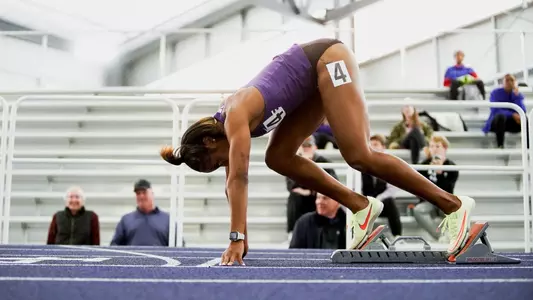 January 13, 2023, Topeka, KANSAS:
2023 KU-KSU-WSU Triangular at Washburn Indoor Atheltic Center in Topeka, KANSAS Friday, January 13, 2023.  
(Photo by Joshua Strong/Kansas State University Athletics) *** Local Caption ***