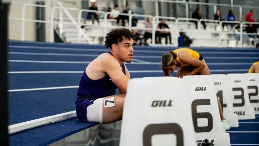 January 13, 2023, Topeka, KANSAS:
2023 KU-KSU-WSU Triangular at Washburn Indoor Atheltic Center in Topeka, KANSAS Friday, January 13, 2023.  
(Photo by Joshua Strong/Kansas State University Athletics) *** Local Caption ***