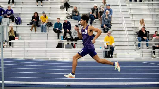 January 13, 2023, Topeka, KANSAS:
2023 KU-KSU-WSU Triangular at Washburn Indoor Atheltic Center in Topeka, KANSAS Friday, January 13, 2023.  
(Photo by Joshua Strong/Kansas State University Athletics) *** Local Caption ***