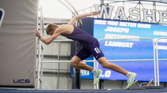 January 13, 2023, Topeka, KANSAS:
2023 KU-KSU-WSU Triangular at Washburn Indoor Atheltic Center in Topeka, KANSAS Friday, January 13, 2023.  
(Photo by Joshua Strong/Kansas State University Athletics) *** Local Caption ***