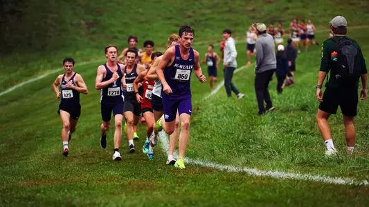 Junior Tommy Hazen leading a group of men.