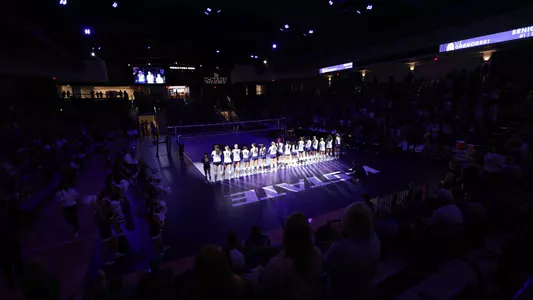 K-State VB Morgan Family Arena Starting Lineups