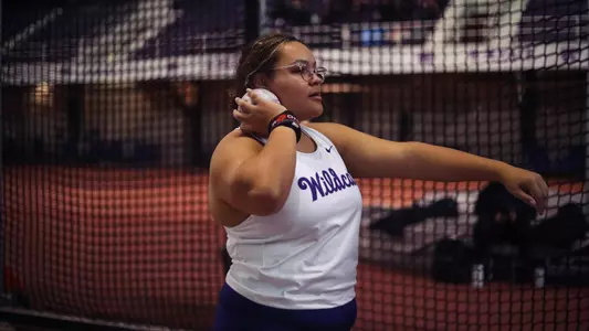 Jasmine Greer shot put DeLoss Dodds 2023