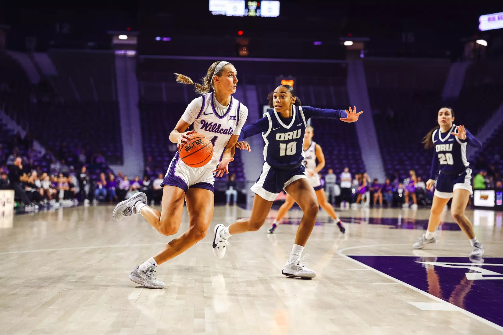 K-State 102, ORU 59 | Bramlage Coliseum, Manhattan, KS.