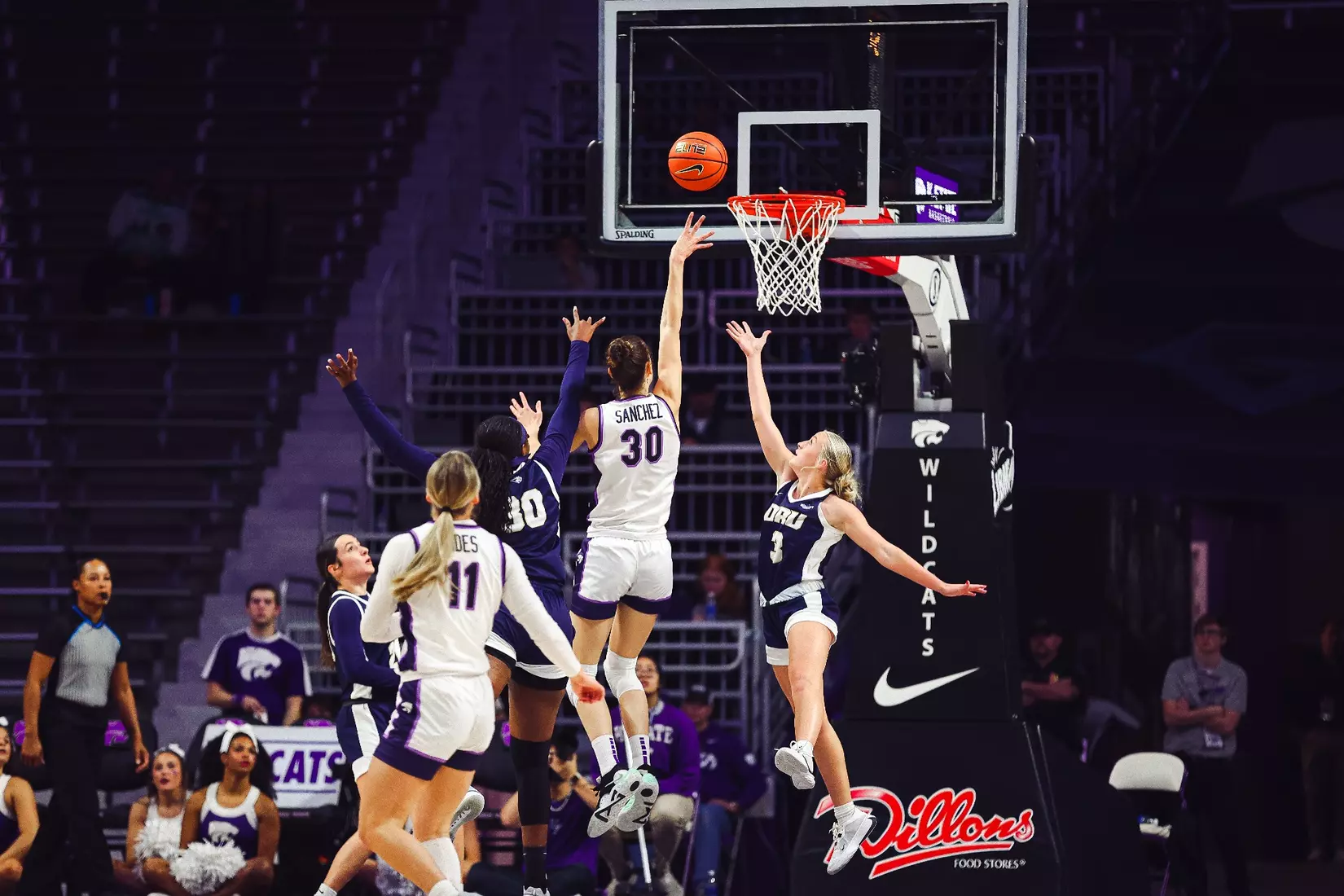 K-State 102, ORU 59 | Bramlage Coliseum, Manhattan, KS.