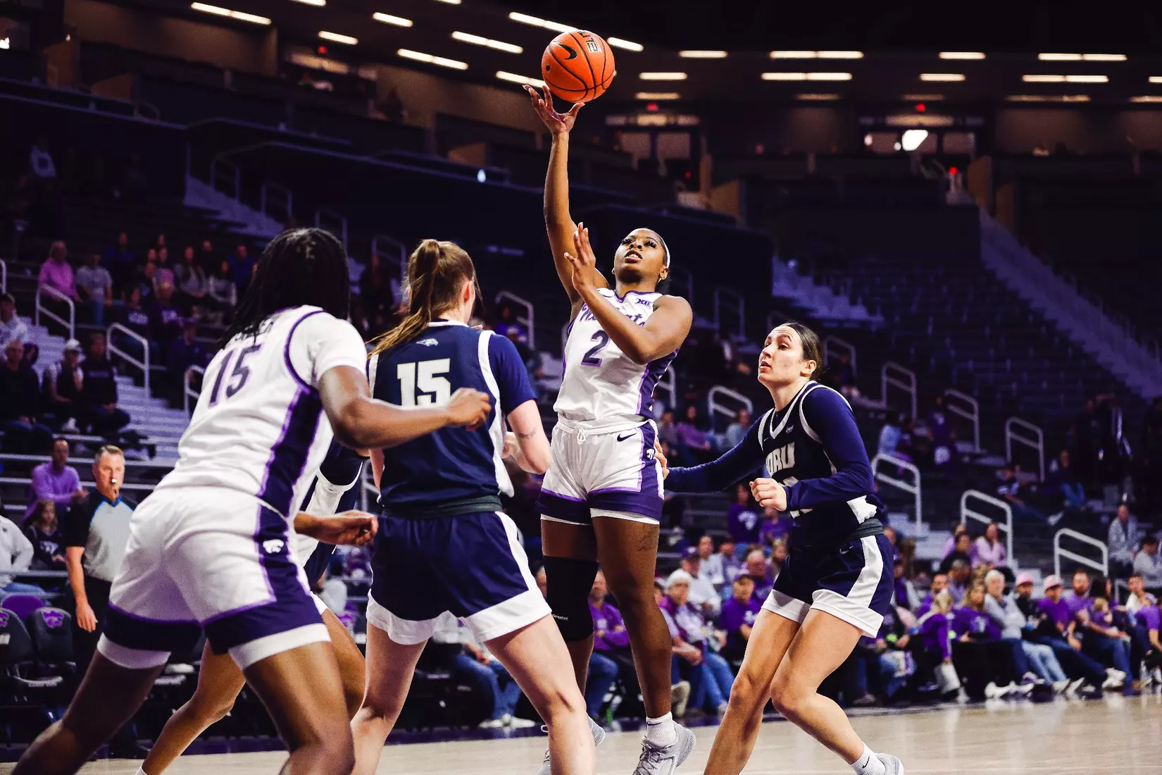 K-State 102, ORU 59 | Bramlage Coliseum, Manhattan, KS.