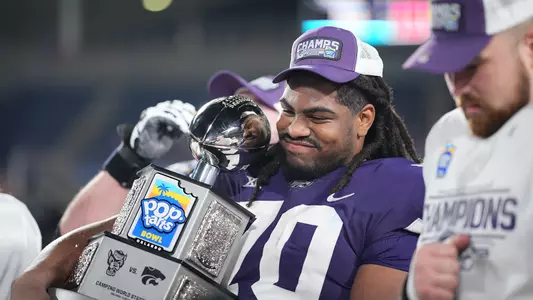 Pop-Tarts Bowl Trophy Celebration