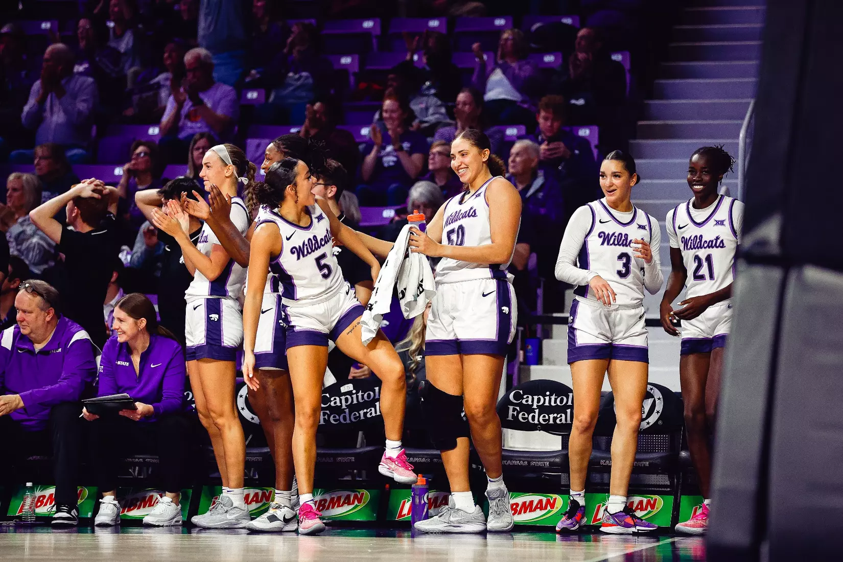 K-State Women's Basketball vs McNeese State, December 6, 2023 / Manhattan, KS / Bramlage Coliseum / K-State 101, McNeese St 39