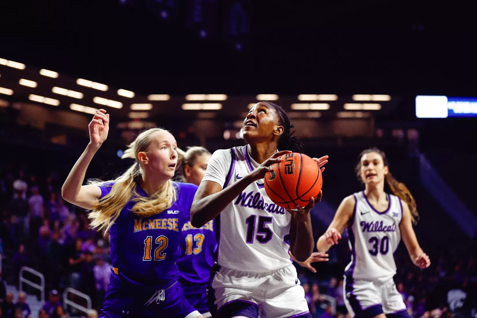 K-State Women's Basketball vs McNeese State, December 6, 2023 / Manhattan, KS / Bramlage Coliseum / K-State 101, McNeese St 39
