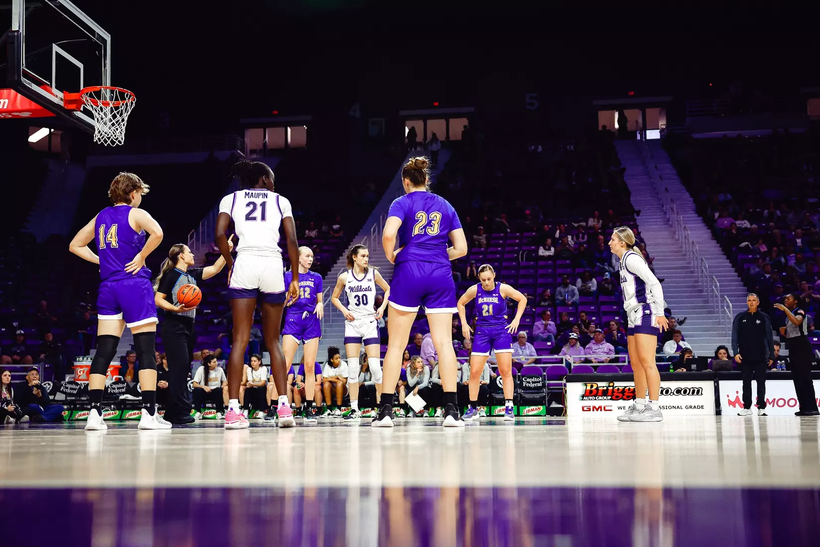 K-State Women's Basketball vs McNeese State, December 6, 2023 / Manhattan, KS / Bramlage Coliseum / K-State 101, McNeese St 39