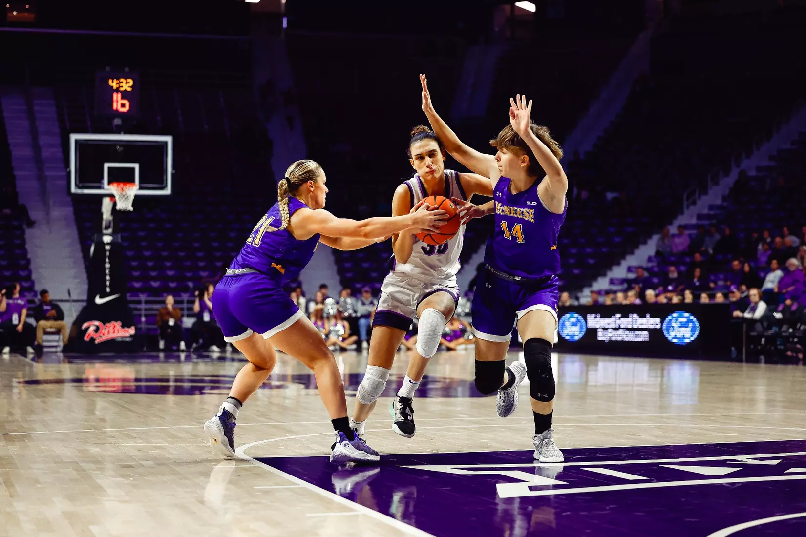 K-State Women's Basketball vs McNeese State, December 6, 2023 / Manhattan, KS / Bramlage Coliseum / K-State 101, McNeese St 39